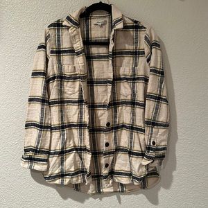 Madewell flannel shacket